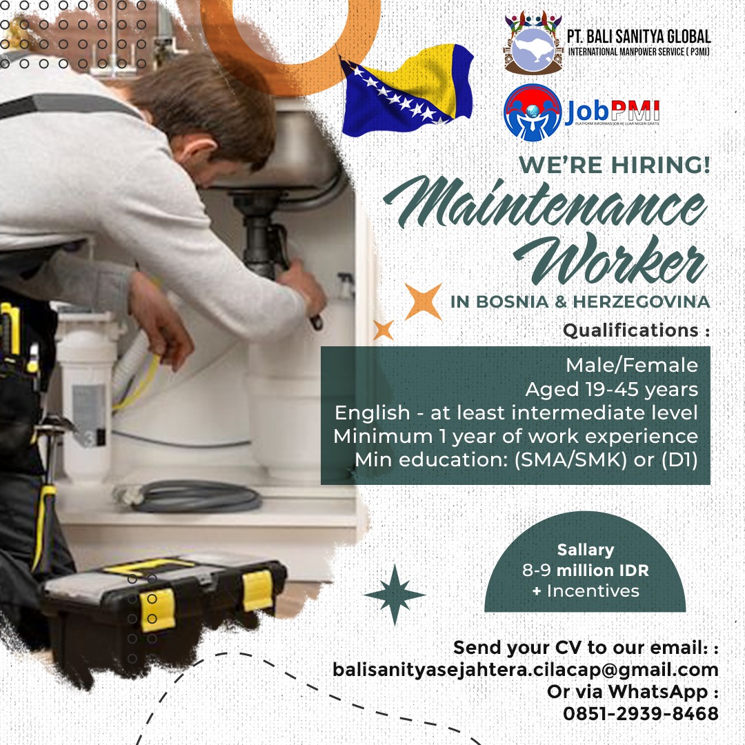 Bosnia - Maintenance Worker