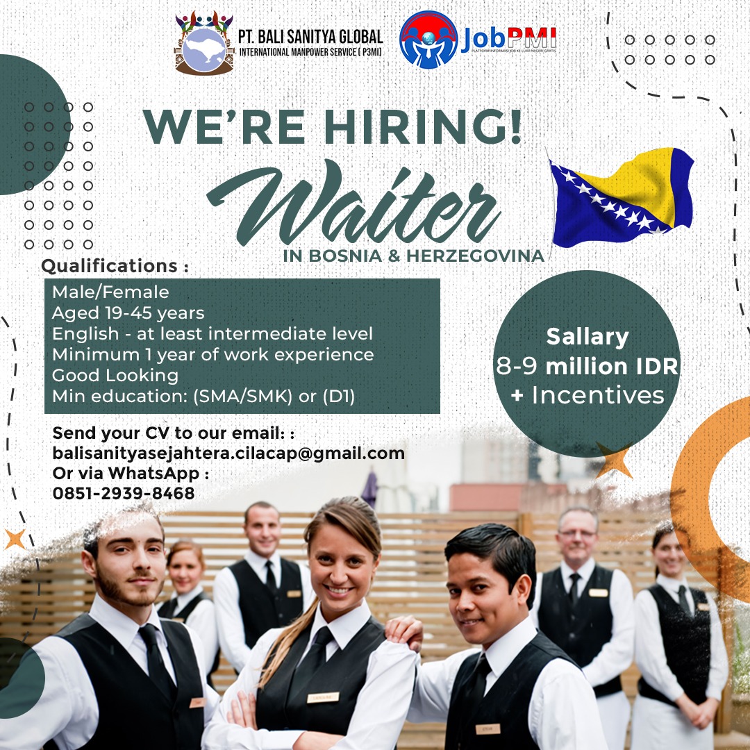Bosnia - Waiter