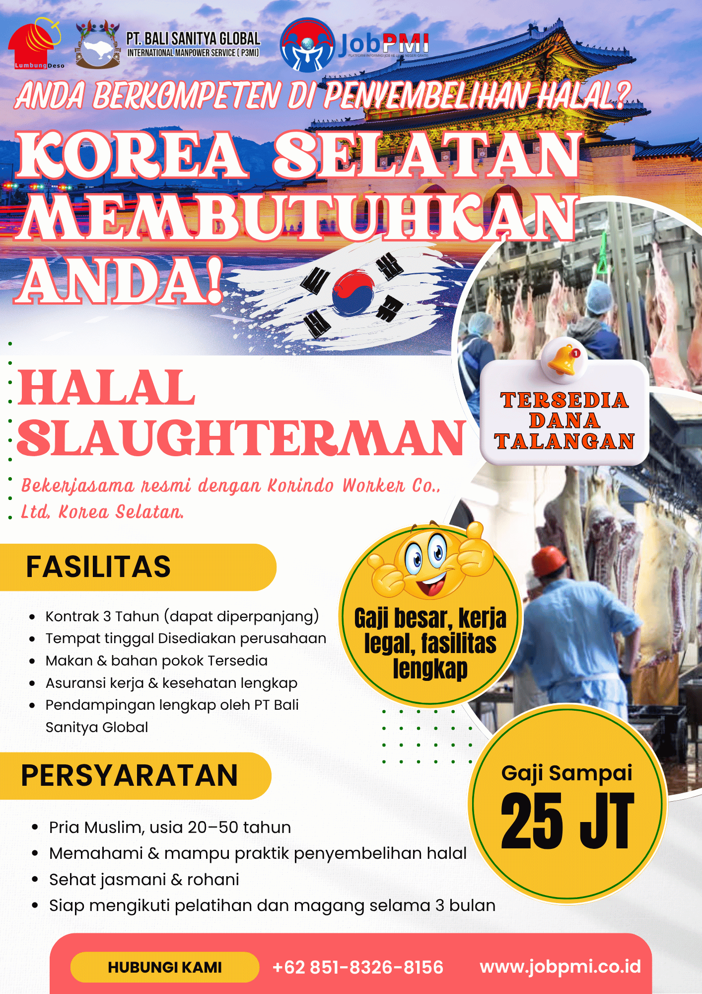 Korea Selatan - Halal Slaughterman